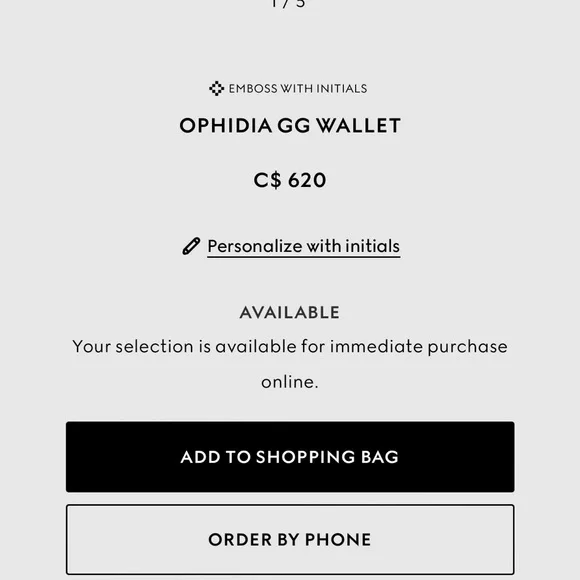 Gucci wallet for men - Picture 2 of 6